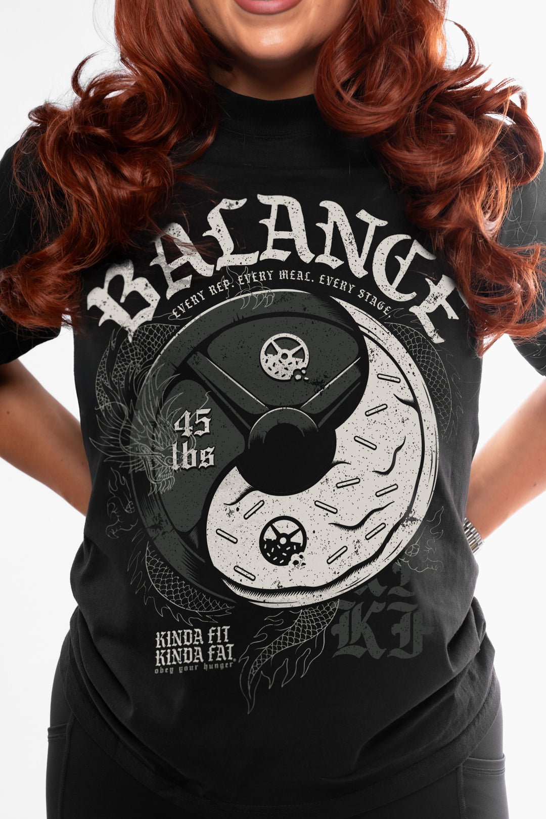 Balanced Gainz Premium Oversized T-Shirt
