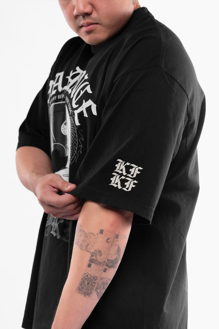 Balanced Gainz Premium Oversized T-Shirt