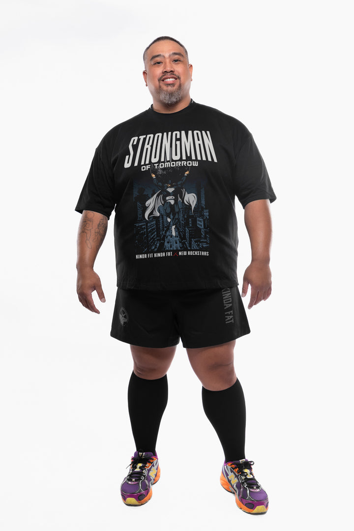 KFKF x New Rockstars: Super Strongman Deluxe Cotton T-Shirt