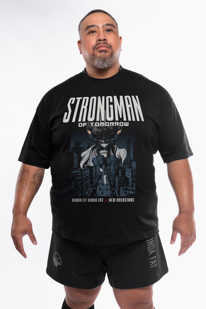 KFKF x New Rockstars: Super Strongman Deluxe Cotton T-Shirt