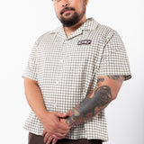 KFKF Badge Short Sleeve Button Up