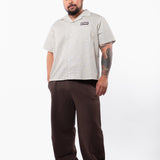 KFKF Badge Short Sleeve Button Up
