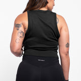 Icon Women's Ribbed Crop Racer Tank