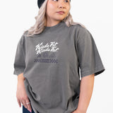 Waffle Weight & Chicken Plate Premium Oversized T-Shirt