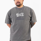 Waffle Weight & Chicken Plate Premium Oversized T-Shirt