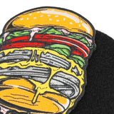 Iron Diner Burger Velcro Patch