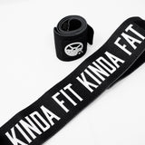 KFKF Wrist Wraps - 30" Weightlifting Wrist Support - Black