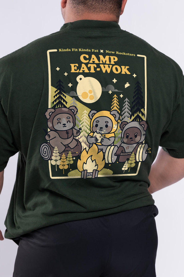 KFKF x New Rockstars: Camp Eat-Wok Premium Oversized T-Shirt