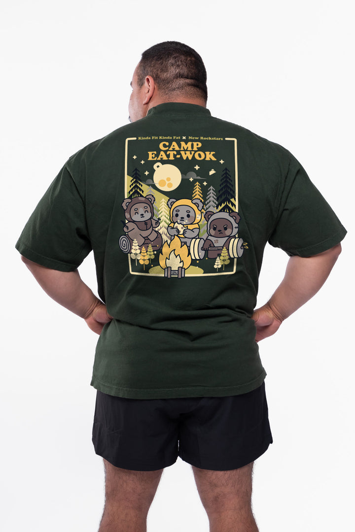 KFKF x New Rockstars: Camp Eat-Wok Premium Oversized T-Shirt