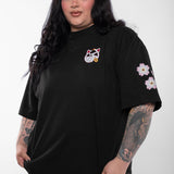 Kinda Cat Premium Oversized T-Shirt