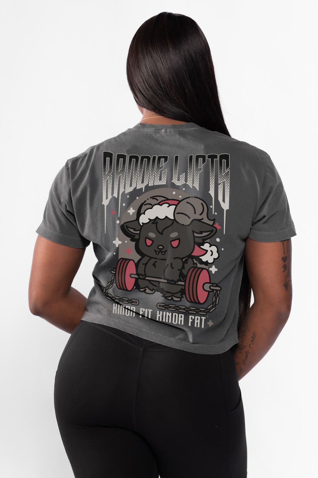 Baddie Lifts Mid-Length Boxy Tee