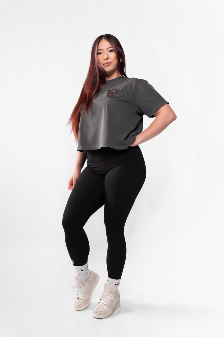 Baddie Lifts Mid-Length Boxy Tee