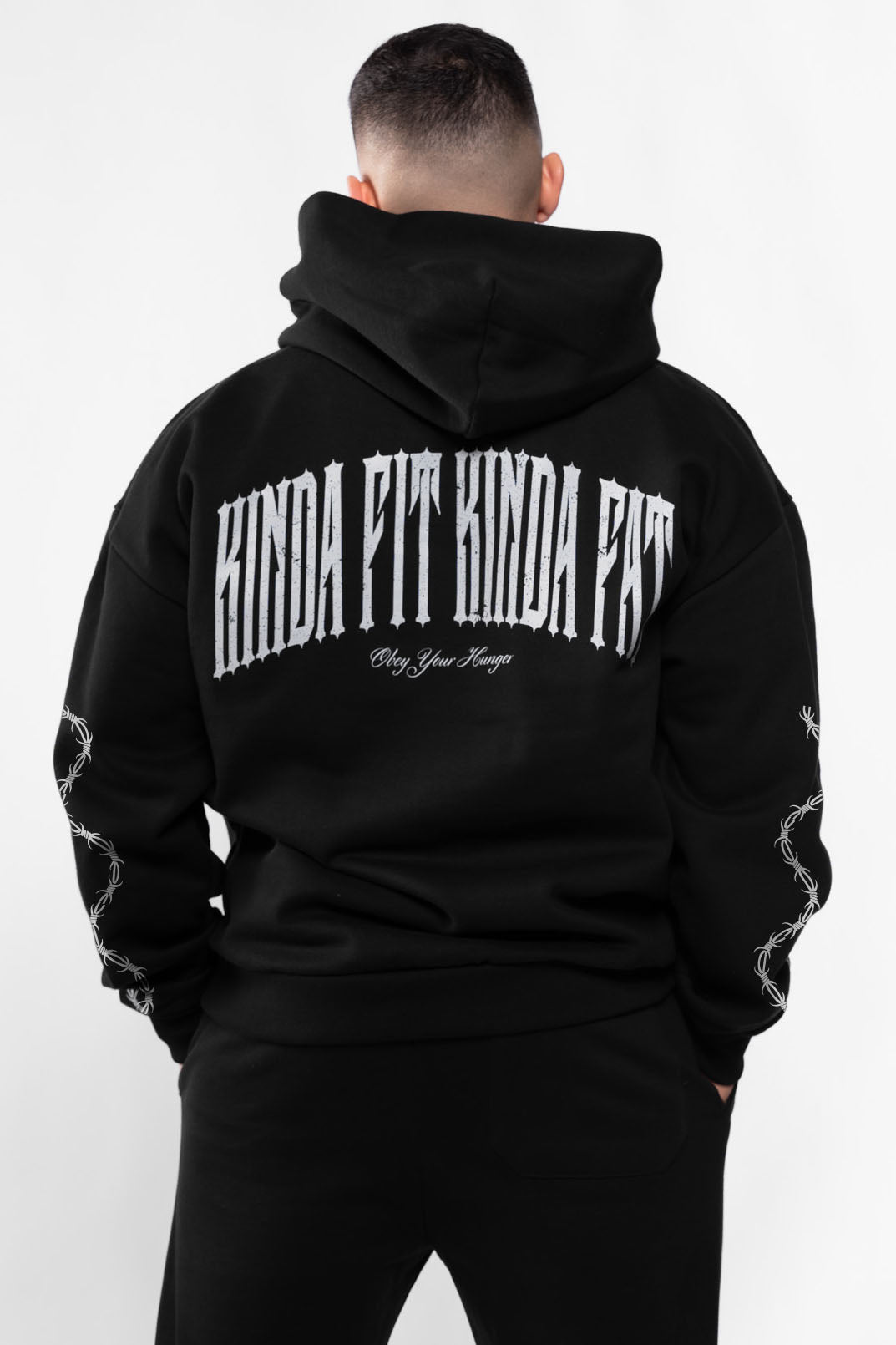 Obey Your Hunger Premium Heavyweight Hoodie – Kinda Fit Kinda Fat