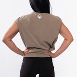 Flex Logo Women's Cropped Muscle Tank