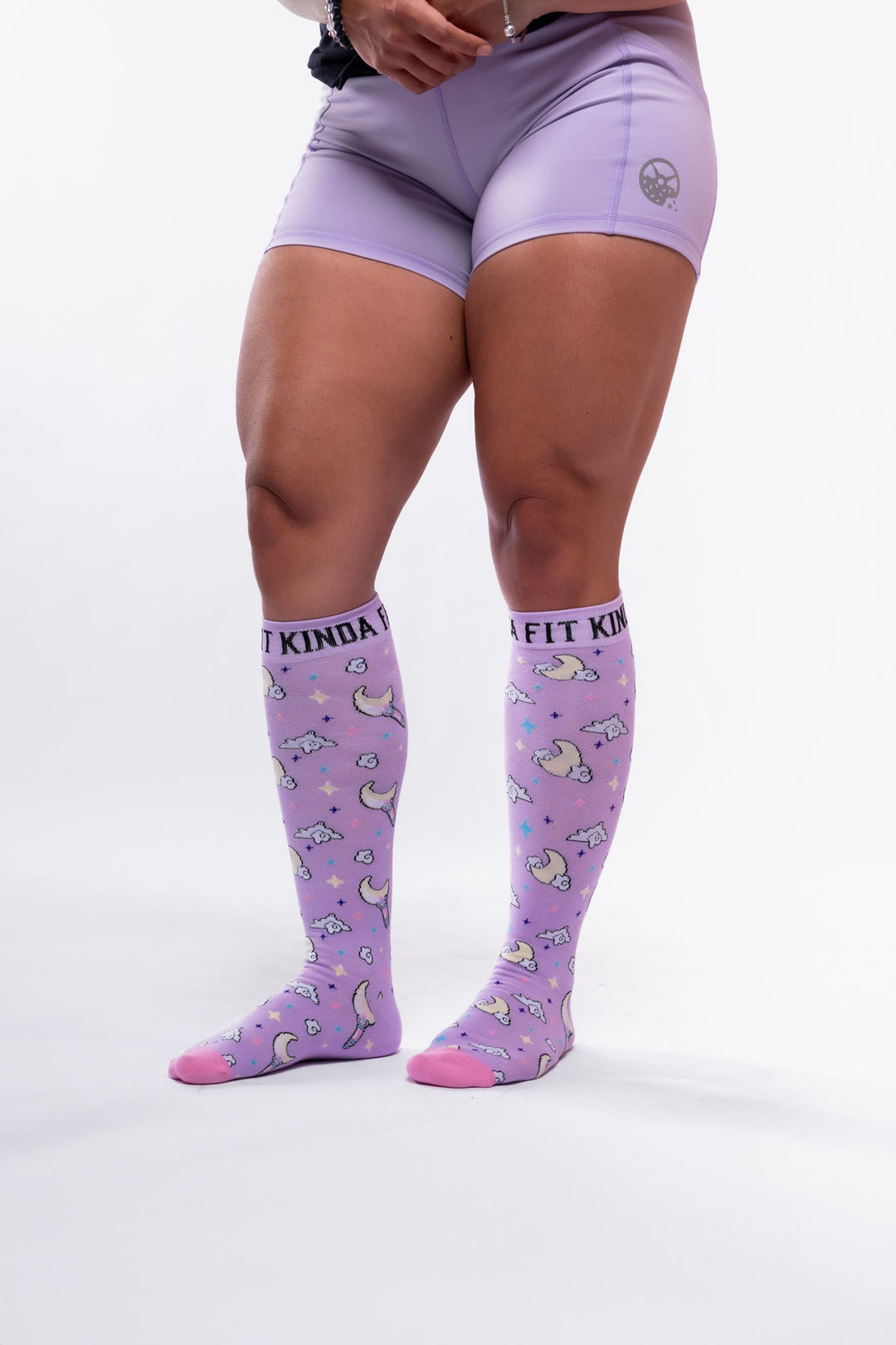 Swoler Moon Deadlift Socks