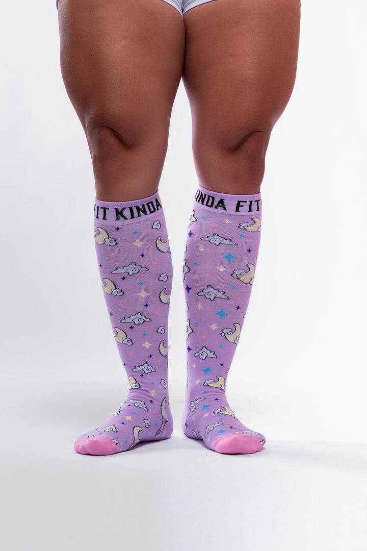 Swoler Moon Deadlift Socks