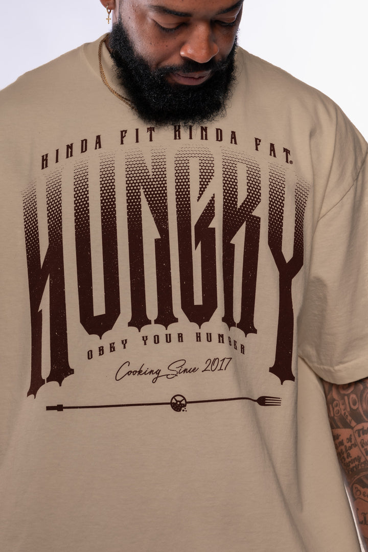 Hungry Premium Oversized T-Shirt