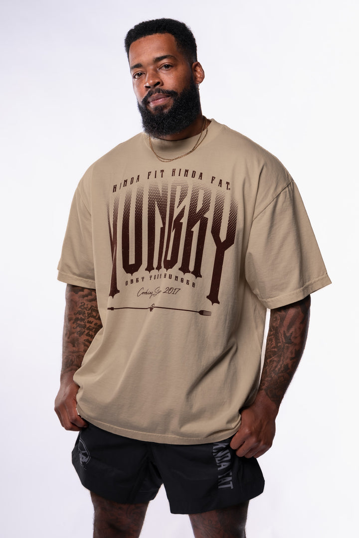 Hungry Premium Oversized T-Shirt