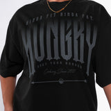 Hungry Premium Oversized T-Shirt