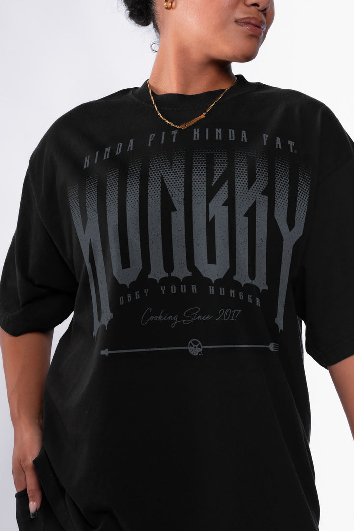 Hungry Premium Oversized T-Shirt