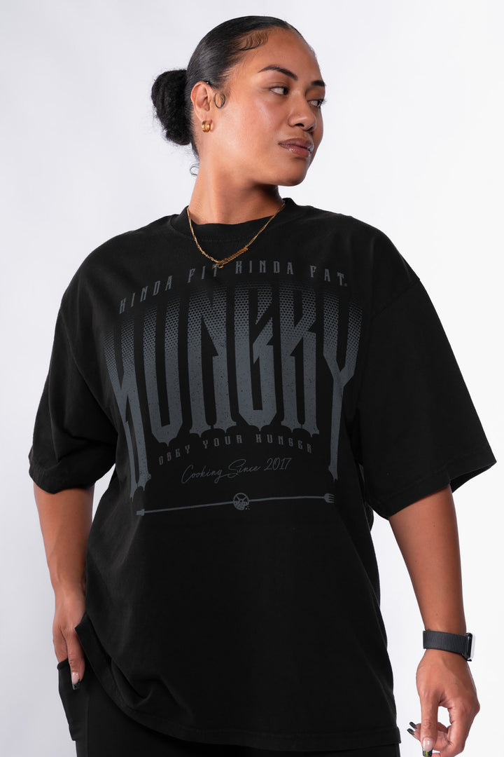 Hungry Premium Oversized T-Shirt