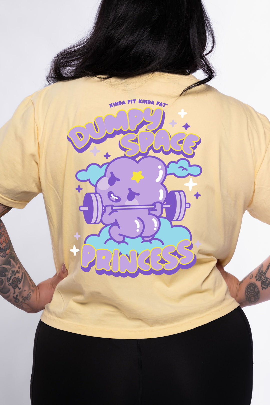 Dumpy Space Princess Women's Mid-Length Boxy Tee