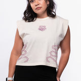 Food Chain Women's Cropped Muscle Tank