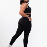 Radiant Women's Crossover High-Waisted Leggings
