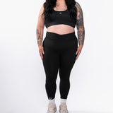 Radiant Women's Crossover High-Waisted Leggings