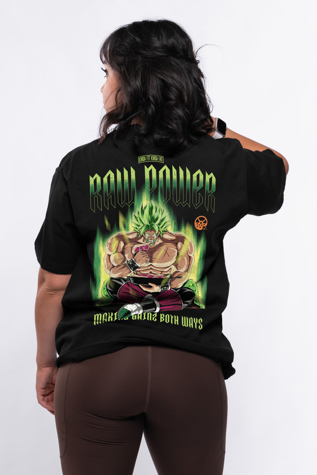 Raw Power Premium Oversized T-Shirt