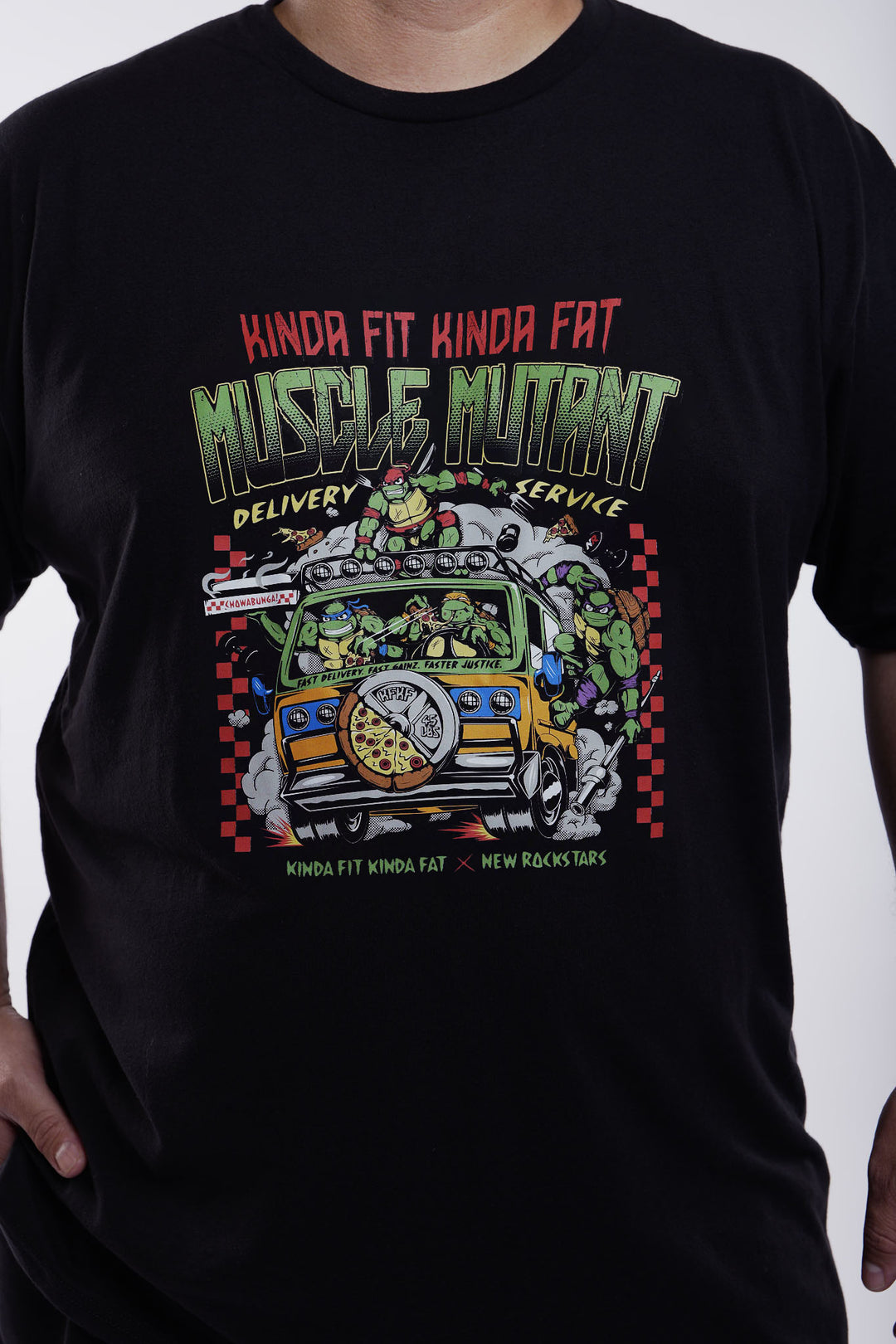 KFKF x New Rockstars: Muscle Mutant Delivery Service Signature Blend T-Shirt