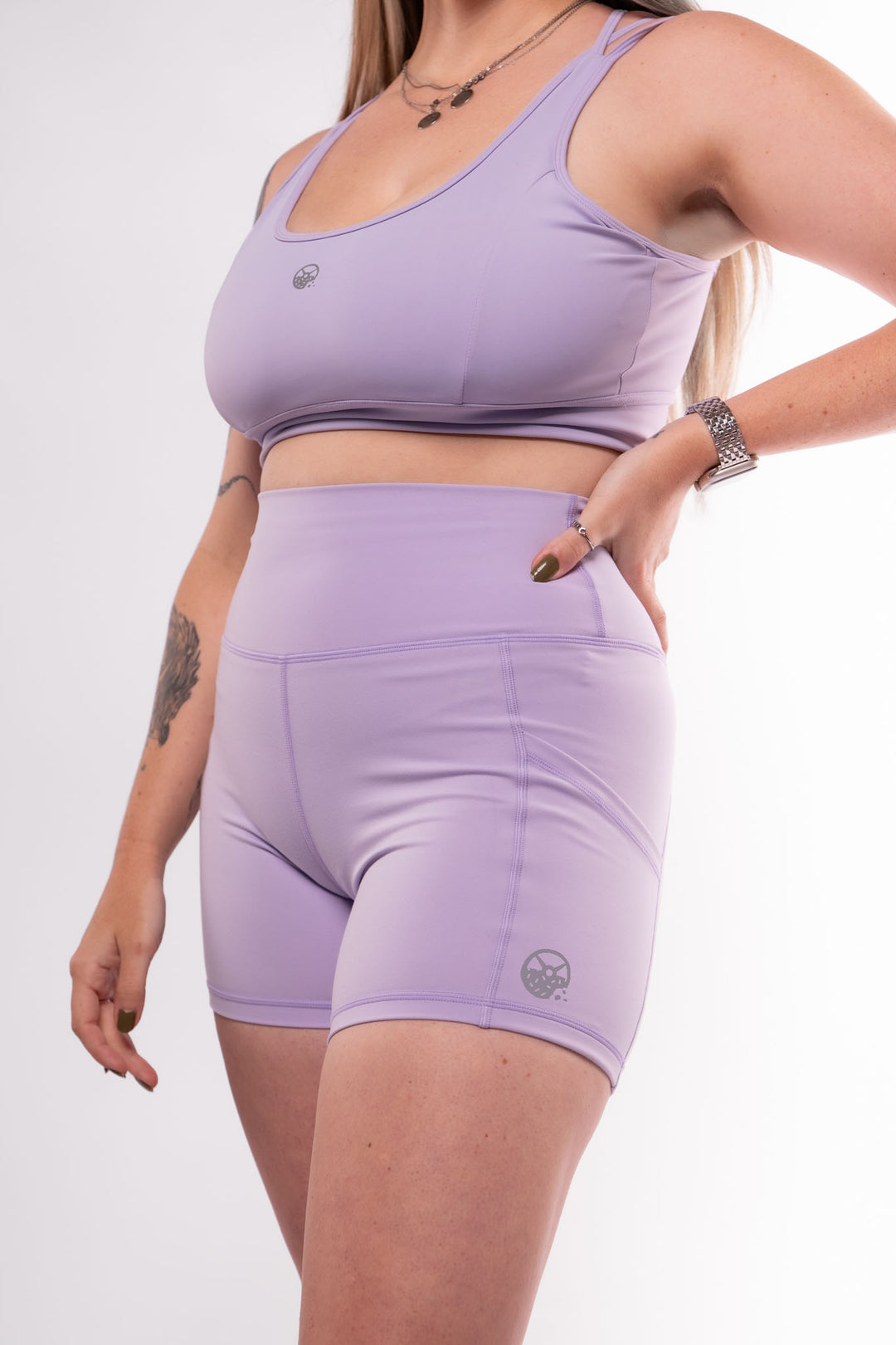 Ethereal Women's High-waisted Compression Shorts – Kinda Fit Kinda Fat
