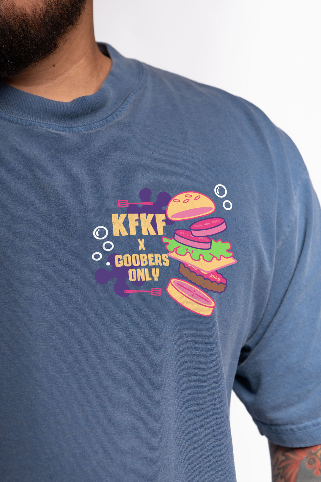 KFKF x Goobers Only: Krabby Fit Krabby Fat Premium Oversized T-Shirt