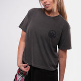 Fahrenheit Women's Mid-length Boxy Tee
