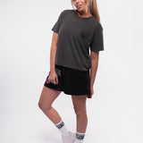 Fahrenheit Women's Mid-length Boxy Tee