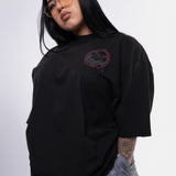 Wheyquaza vs Gyarolldos Premium Oversized T-Shirt