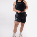 Fahrenheit Ribbed Crop Racer Tank
