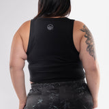 Fahrenheit Ribbed Crop Racer Tank