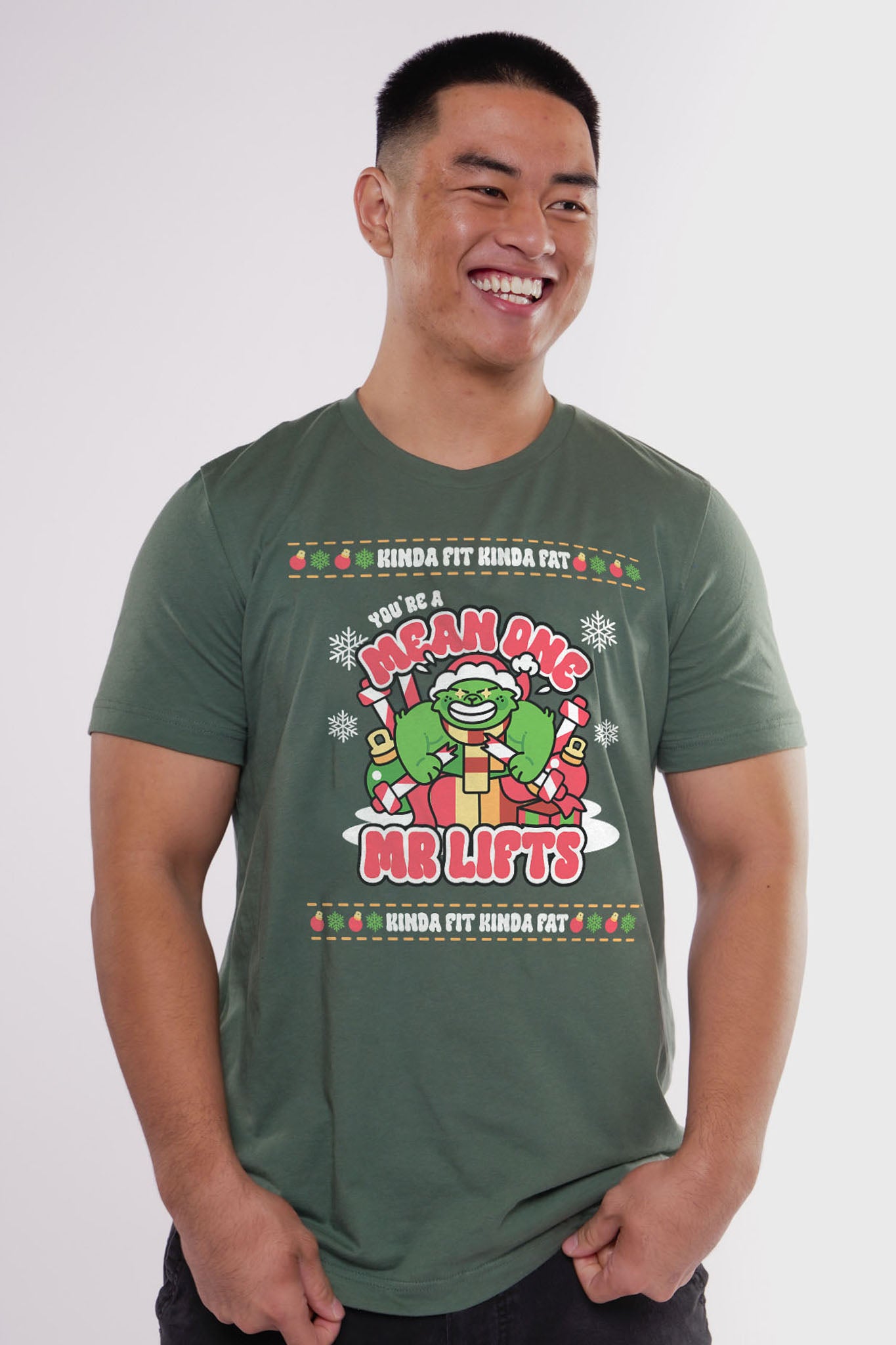 How the Gainz Stole Christmas Signature Cotton T-Shirt – Kinda Fit