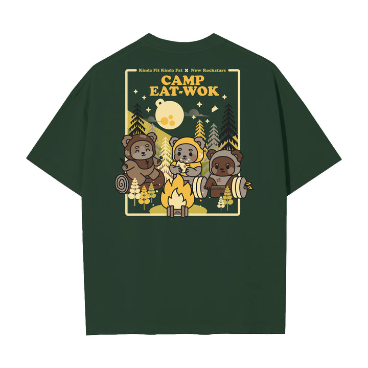 KFKF x New Rockstars: Camp Eat-Wok Premium Oversized T-Shirt