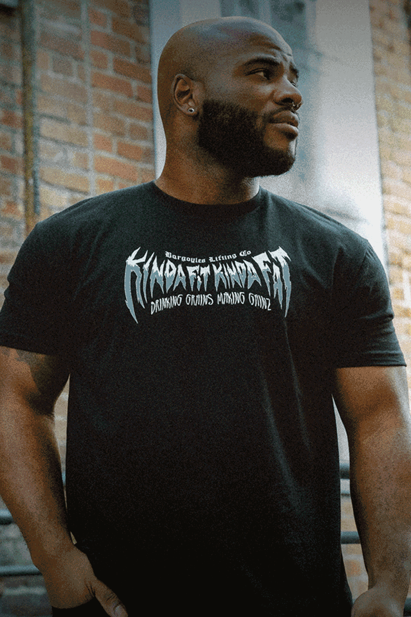 2XL Bigdude Men's Official Jurassic Park Print T-Shirt Black by Big Dude Clothing