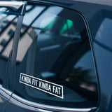 KFKF Bar Logo Car Decal
