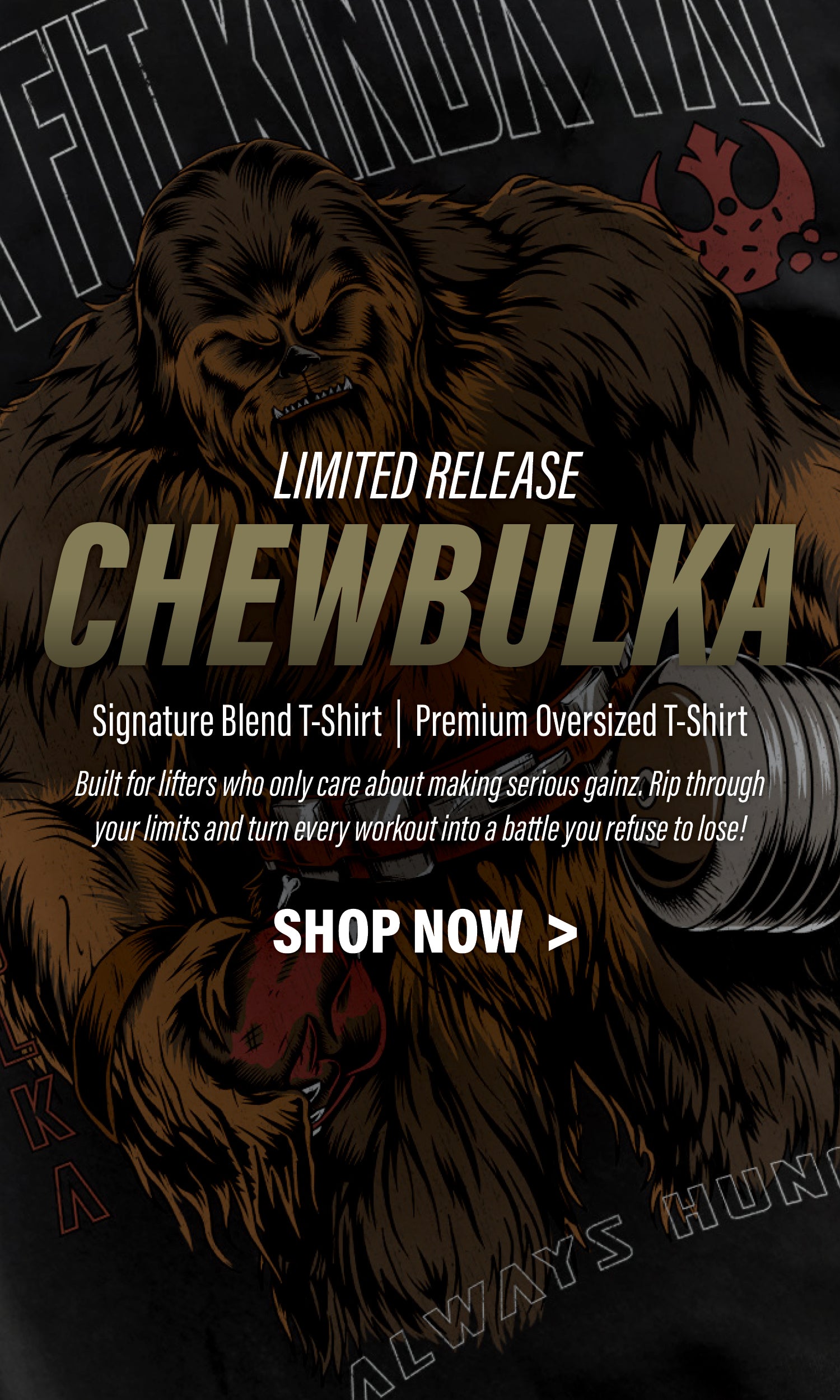 Chewbaca inspired design - Star Wars inspired