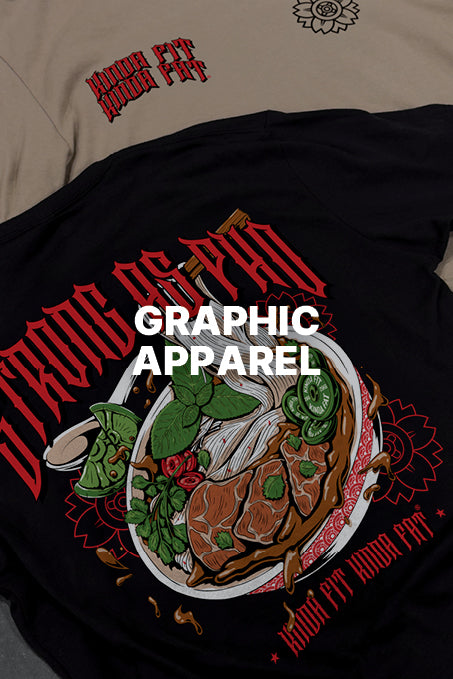 Shop KFKF Graphic Apparel – Strong As Pho ramen bowl graphic tee