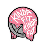 Frosted Plates Vinyl Sticker