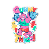 Gummy Thicc Vinyl Sticker