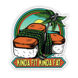 Muscles and Musubi Vinyl Sticker