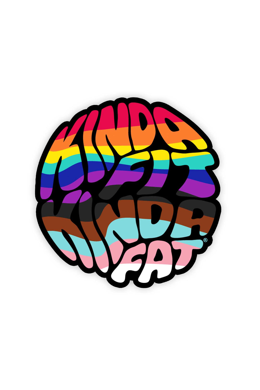 Hungry and Proud Sticker