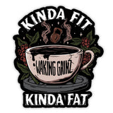 Waking Gainz Vinyl Sticker