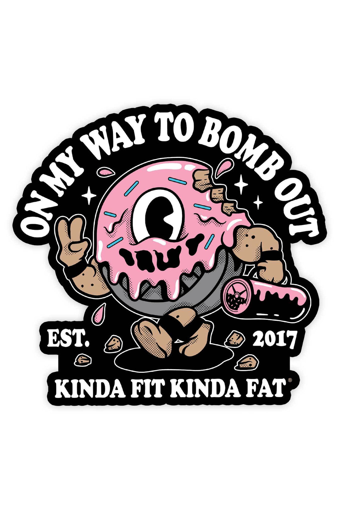 OMW to Bomb Out Sticker